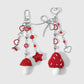 Keypus - Sweet Style Mushroom Heart Keychain