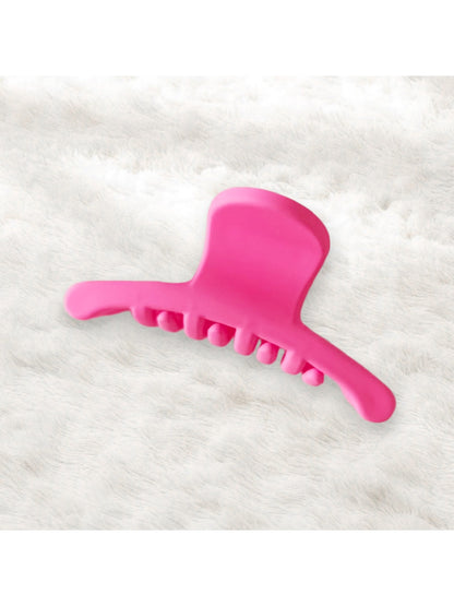 Beau - Matte Solid Color Plastic Claw Clip