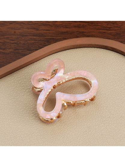 Beau - Butterfly Shaped Iridescent Hair Claw Clip
