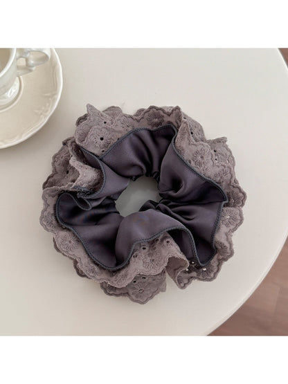 Gifty - Wavy Edge Hollow Out Hair Ties