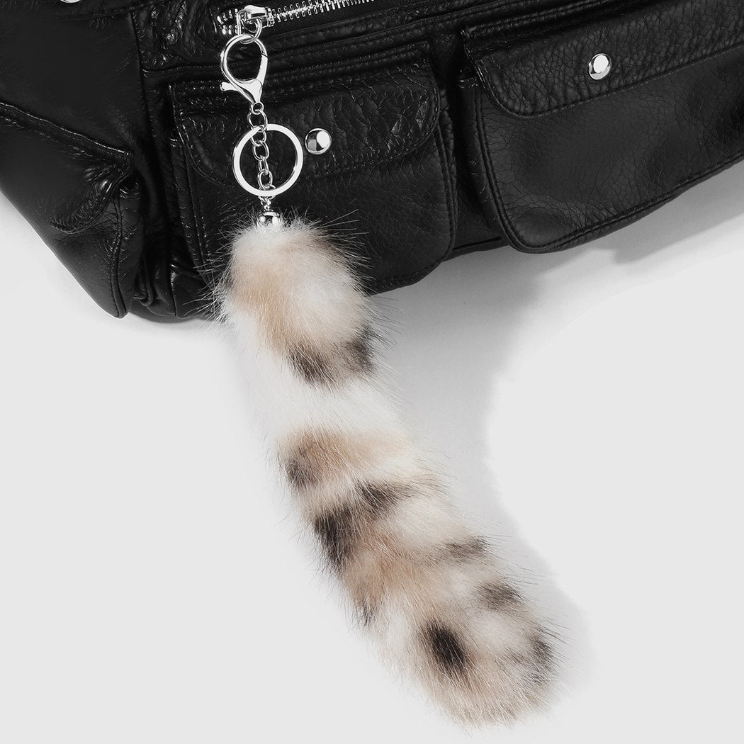 Keypus - Decorative Cute Plush Tail Style Keychain