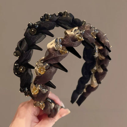 Gifty - Retro Toothed U Shape Women's Headband