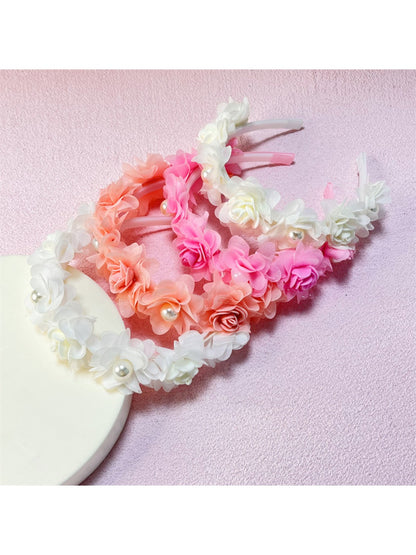 Gifty - Solid Color Floral Headband
