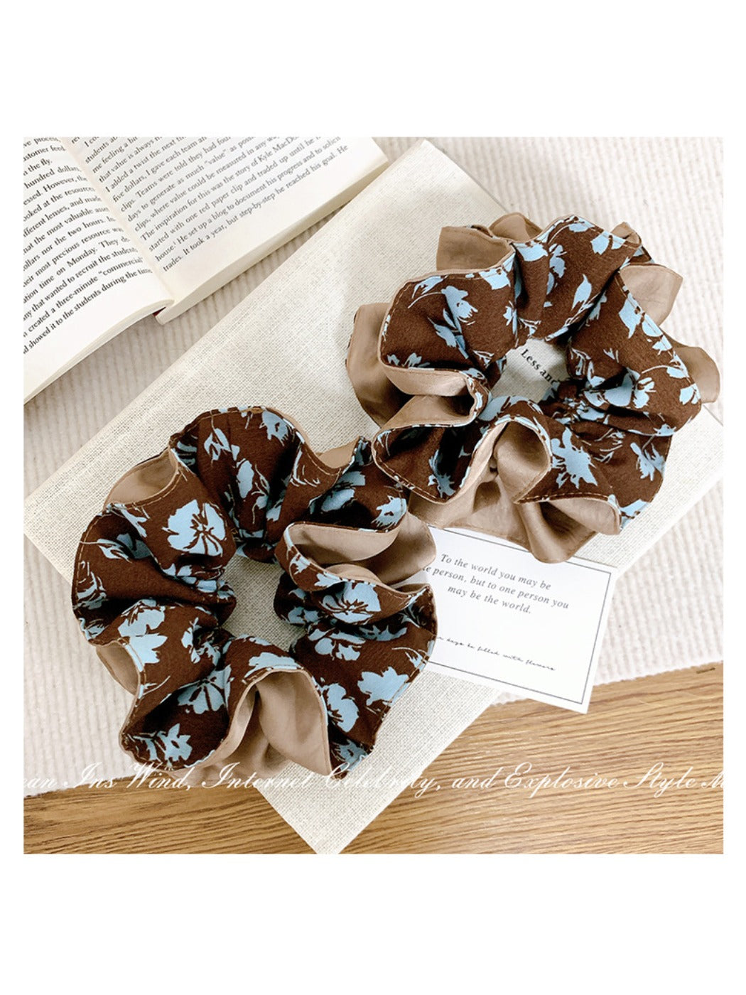 Gifty - Retro Broken Flower Hair Ring