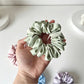 Gifty - Solid Color Polyester Satin Look Scrunchie