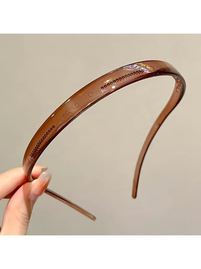 Gifty - Minimal Ring Shape Retro Plastic Headband