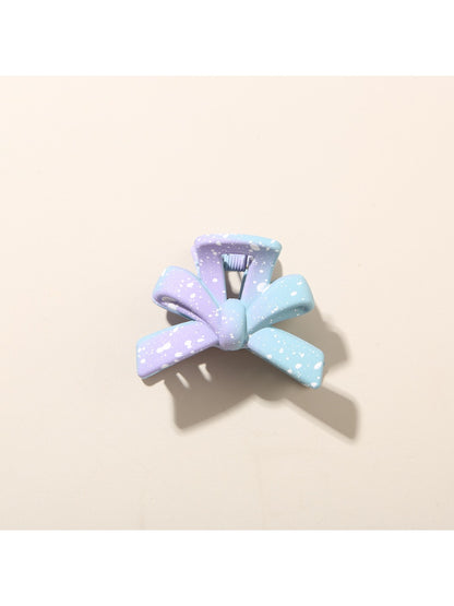 Beau - Gradient Bow Shaped Hair Claw Clip