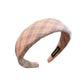 Gifty - Plaid Fabric Patterned Sweet Style Headband
