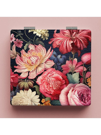 Mirroray - Oil Painting Illustration Square Vanity Mirror