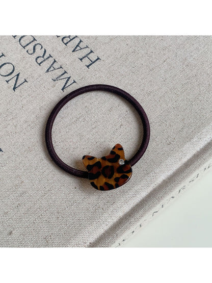 Gifty - Retro Leopard Print Hair Tie