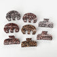 Beau - Elegant Style Leopard Print Claw Clip