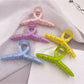 Beau - Essential Solid Color Crisscross Design Claw Clip