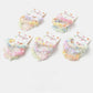 Gifty - Sweet Candy Color Plush Scrunchies Set