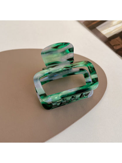 Beau - Square-Shaped Openwork Hair Clip