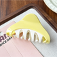 Beau - Modern Colorblock Ring Plastic Claw Clip
