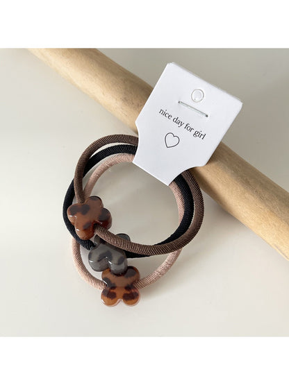 Gifty - Simple Leopard Print Hair Tie