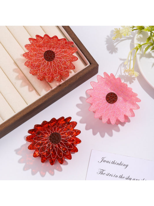 Beau - Chic Daisy Shaped Hair Claw Clip