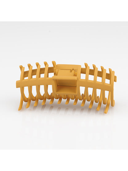 Beau - Matte Large Ribbed Claw Clip