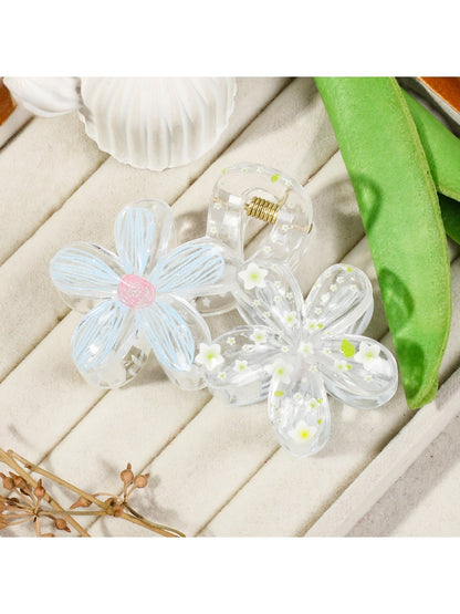 Beau - Five Petal Flower Hair Clip