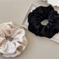 Gifty - Double Layer Satin Ruffle Scrunchie