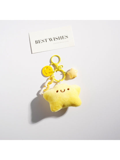 Keypus - Adorable Yellow Star Shaped Keychain
