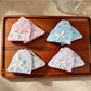 Beau - Bow Floral Rabbit Print Fabric Claw Clip