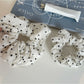 Gifty - Elegant Star Pattern Ruffle Scrunchie