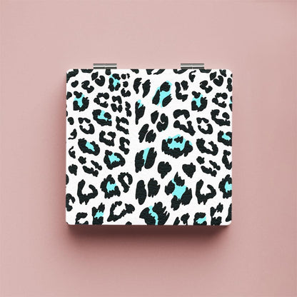 Mirroray - Y2K Leopard Print Double-Sided Pocket Mirror