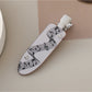 Beau - Music Themed Oval Hair Clip