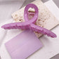 Beau - Essential Solid Color Crisscross Design Claw Clip