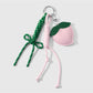Keypus - Y2K Style Peach Pineapple Bag Pendant Keychain