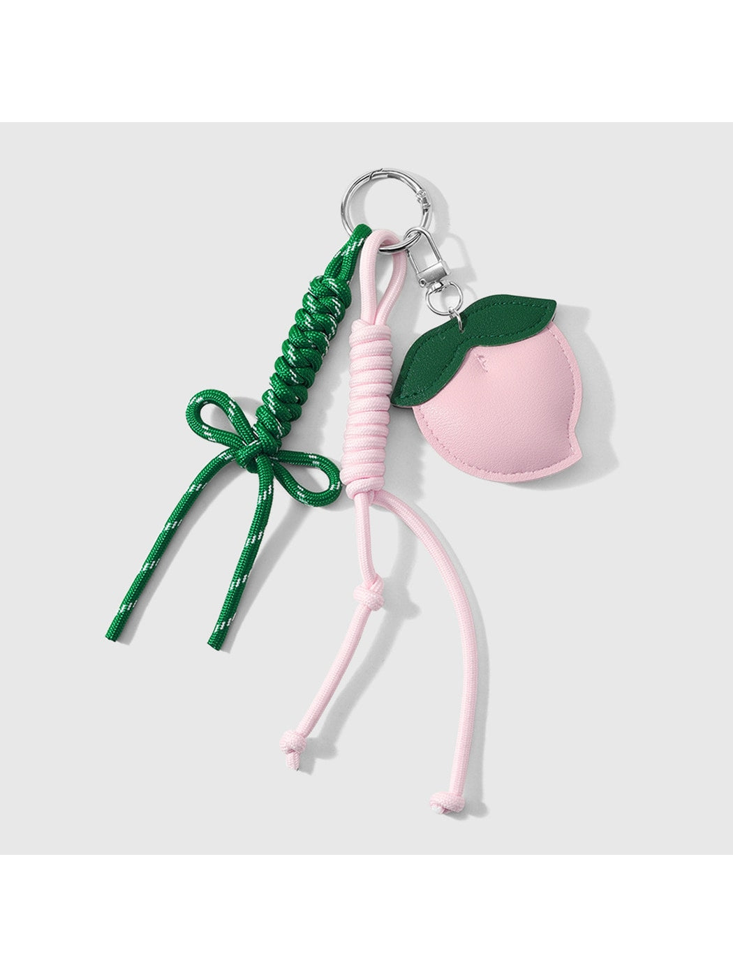 Keypus - Y2K Style Peach Pineapple Bag Pendant Keychain