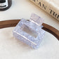Beau - Glossy Geometric Acrylic Hair Styling Claw Clip