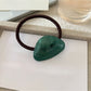 Gifty - Textured Acetate Oval Hair Tie