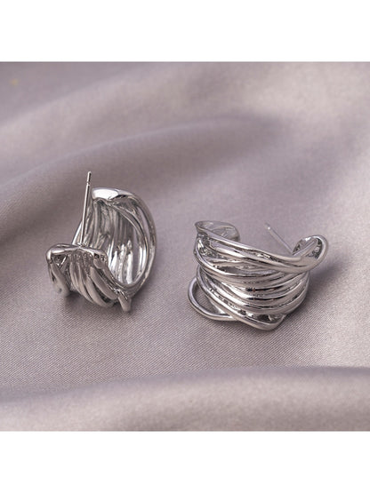 Earedge - Vintage C Hoop Earrings