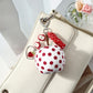 Keypus - Cartoon Apple Fresh Charm Keychain