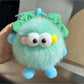 Keypus - Cute Bow Coal Ball Keychain