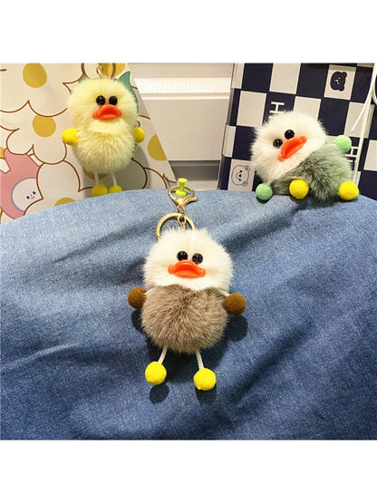 Keypus - Cute Duck Plush Bag Charm Keychain