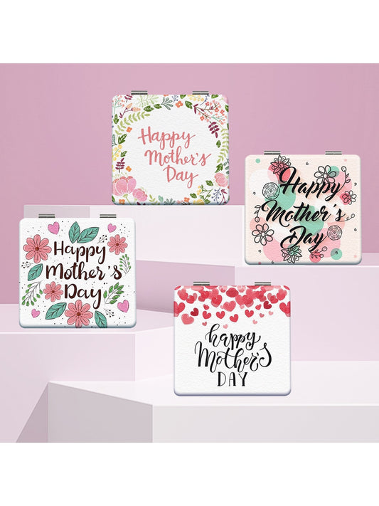 Mirroray - Mother's Day Floral Folding Makeup Mirror