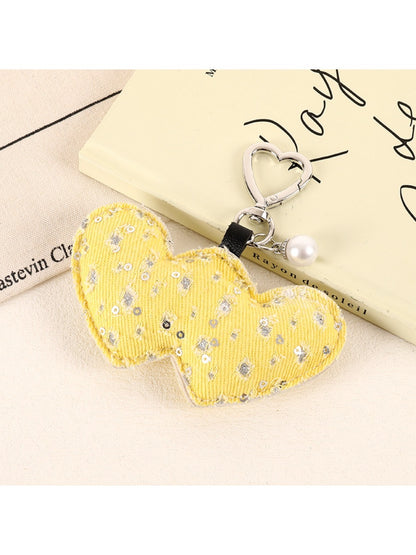 Keypus - Fashion ripped denim bag pendant