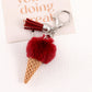 Keypus - Plastic Ice Cream Bag Charm Keychain