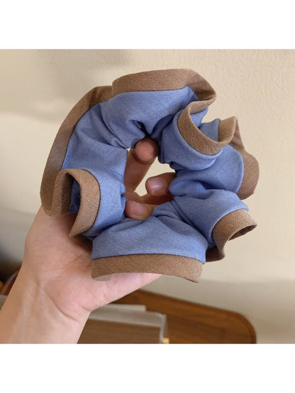 Gifty - Color-Blocked Voluminous Scrunchie