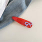 Beau - Solid Color Teardrop Hair Clip