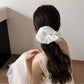 Gifty - Star Detail Textured Polyester Scrunchie