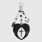 Keypus - Halloween Bat and Cross Keychain