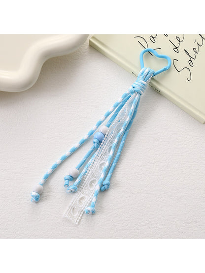 Keypus - Hollowed-Out Lace Charm Keychain