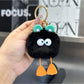 Keypus - Fluffy Duck Keychain For Bags Backpacks