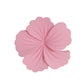Beau - Matte Flower Shape Plastic Alloy Claw Clip