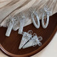 Beau - Beaded Flower Irregular Hair Clip
