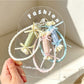 Keypus - Lace Bow Tassel Decorative Bag Charm Keychain